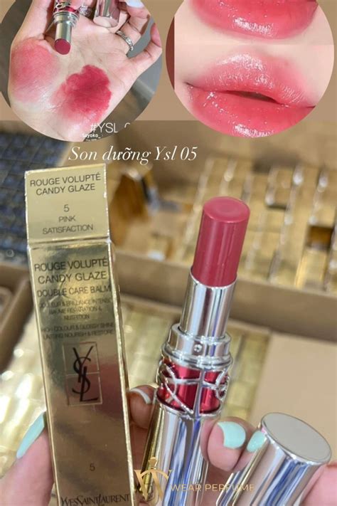 ysl pink book|YSL candy glaze pink satisfaction.